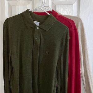 3 Brooks Brothers Longsleeve Polos M Slim fit